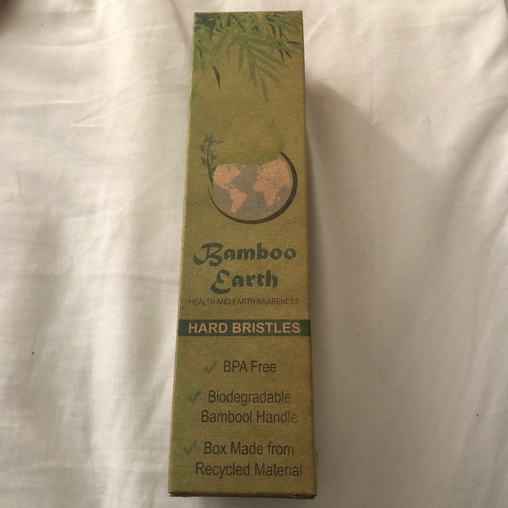 3/$30 👠 BNIB Bamboo Toothbrush Box of 3 Natural Soft Oral Care